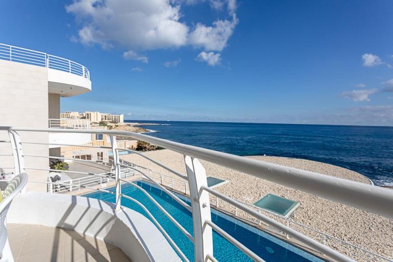 Appartamento Waters-Edge Complex Marsaskala Esterno foto