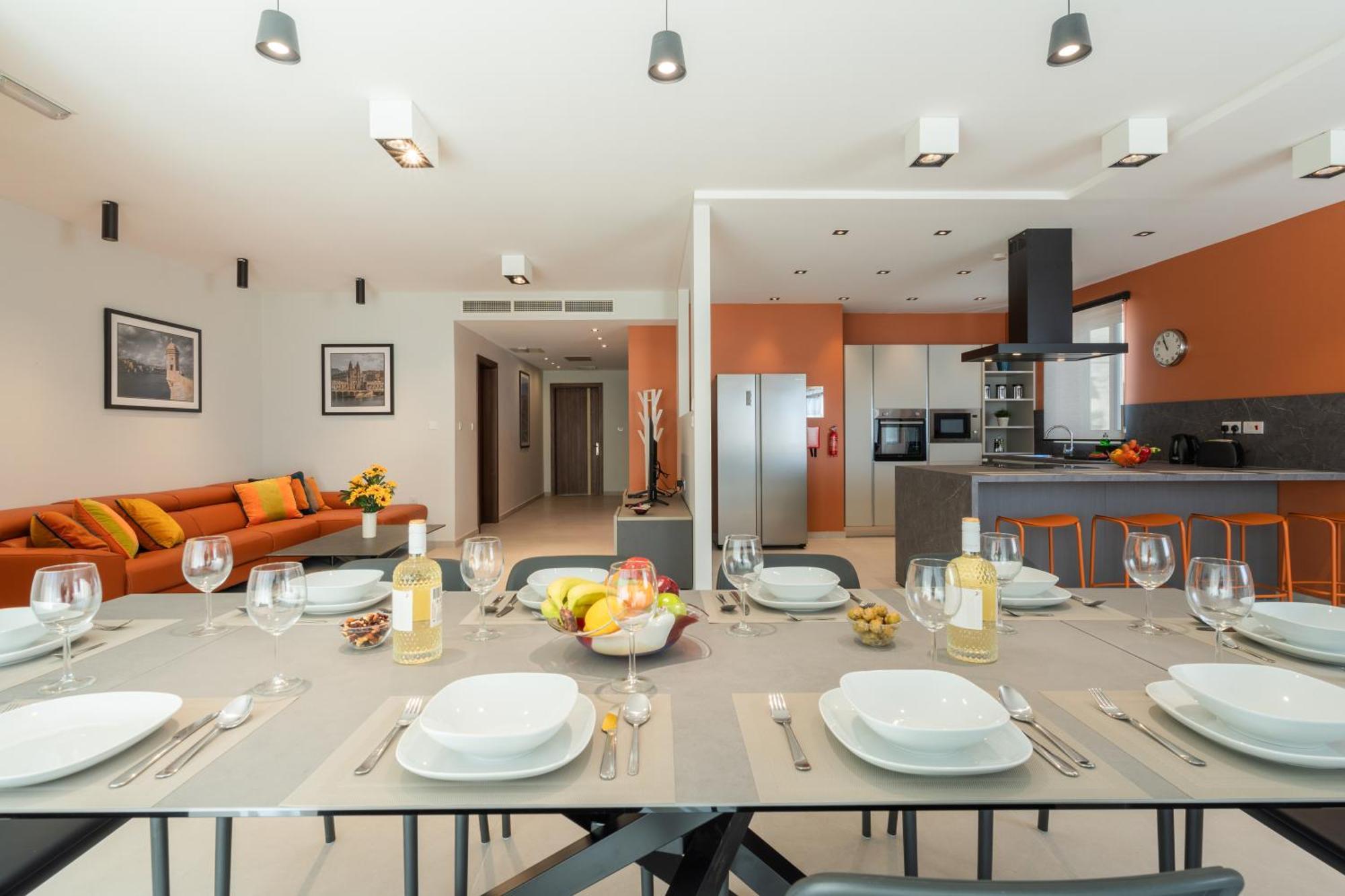 Appartamento Waters-Edge Complex Marsaskala Esterno foto