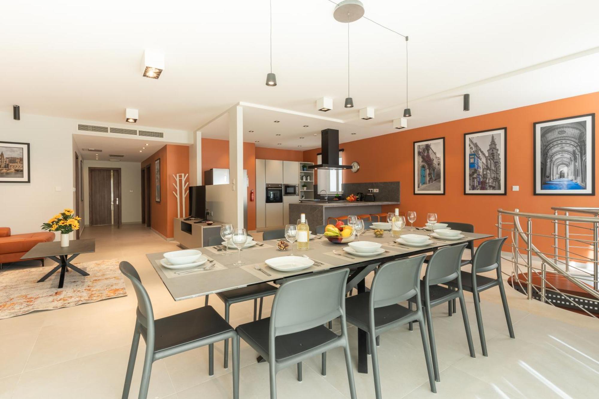 Appartamento Waters-Edge Complex Marsaskala Esterno foto